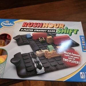 ThinkFun Rush Hour Shift Strategy Game - Multicolor